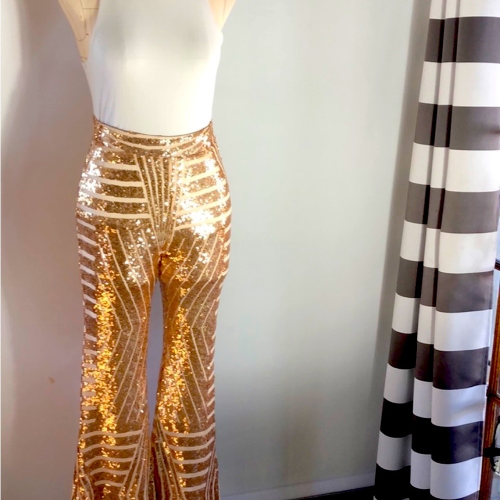 Bling & Sparkle Pants✨💛👑
